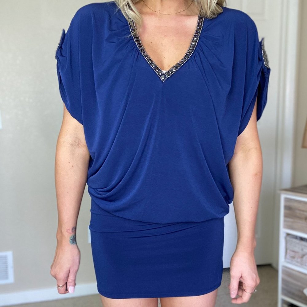 Blue Moda International Dress
